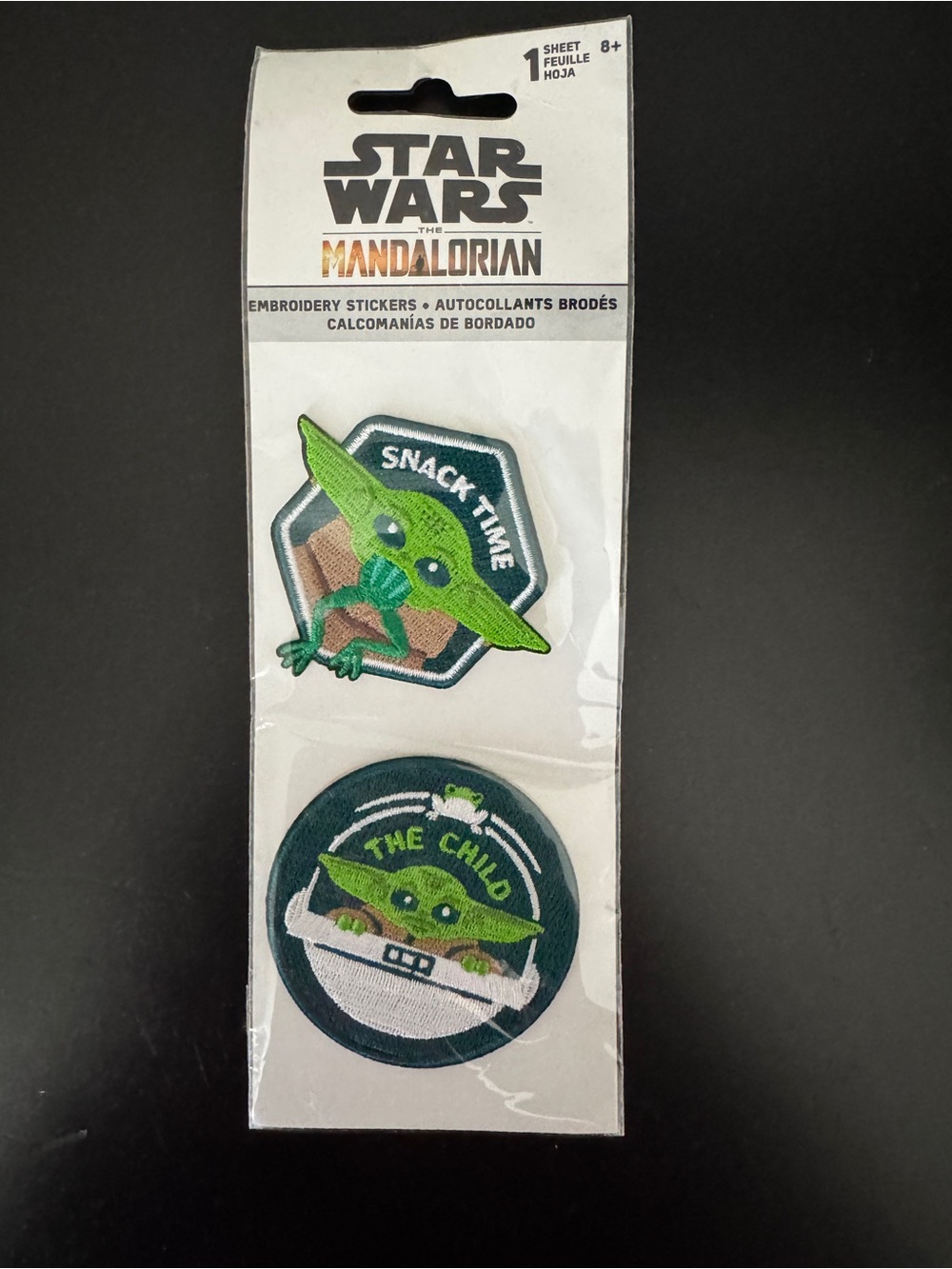 NWT Disney Star Wars Embroidery Stickers